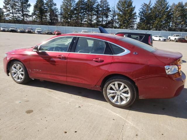 2G1105S34J9145888 - 2018 CHEVROLET IMPALA LT RED photo 2