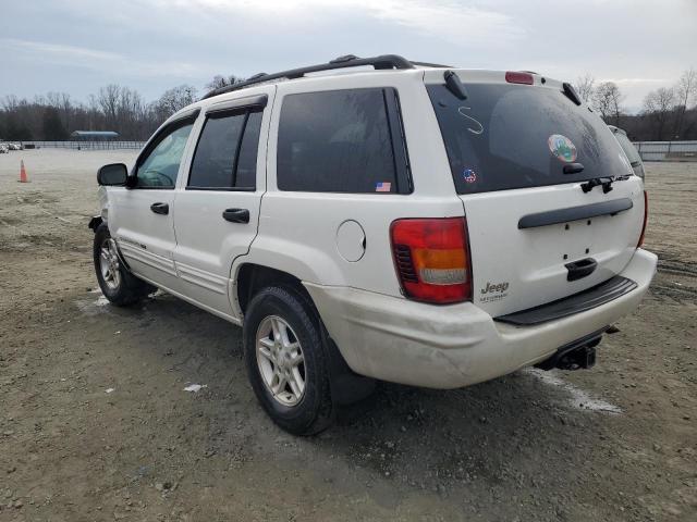 1J4GX48S34C373085 - 2004 JEEP GRAND CHER LAREDO WHITE photo 2