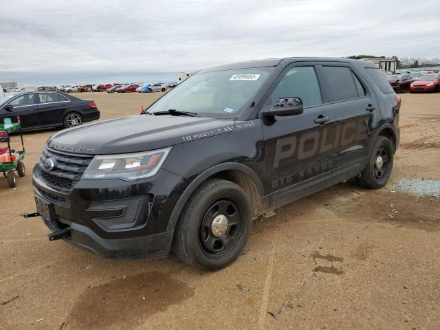 1FM5K8AT2KGB22730 - 2019 FORD EXPLORER POLICE INTERCEPTOR BLACK photo 1