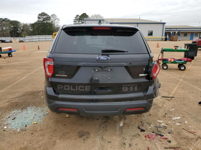 1FM5K8AT2KGB22730 - 2019 FORD EXPLORER POLICE INTERCEPTOR BLACK photo 6