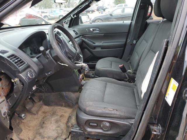 1FM5K8AT2KGB22730 - 2019 FORD EXPLORER POLICE INTERCEPTOR BLACK photo 7
