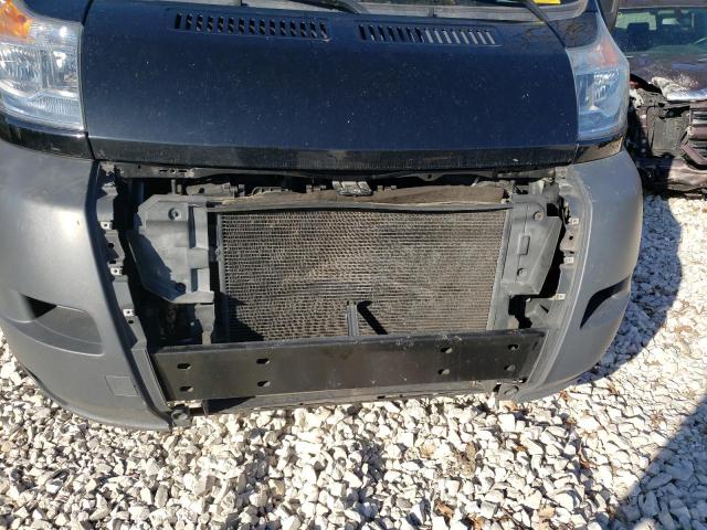 3C6TRVDD8GE111367 - 2016 RAM PROMASTER 2500 HIGH შავი ფოტო 9