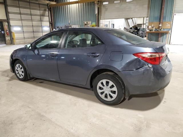 5YFBURHE9HP595028 - 2017 TOYOTA COROLLA L GRAY photo 2