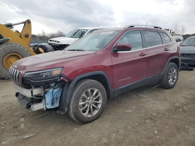 1C4PJMMX6MD237844 - 2021 JEEP CHEROKEE LATITUDE LUX BURGUNDY photo 1