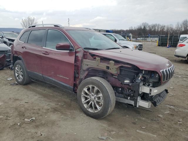 1C4PJMMX6MD237844 - 2021 JEEP CHEROKEE LATITUDE LUX BURGUNDY photo 4