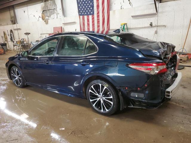 4T1B11HK3KU841366 - 2019 TOYOTA CAMRY L BLUE photo 2