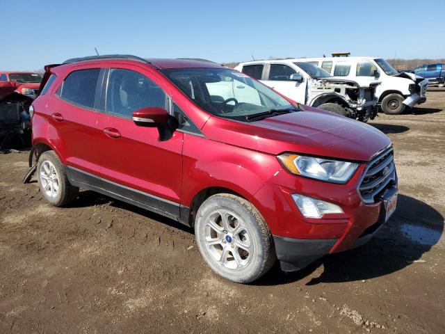 MAJ3S2GE9KC309395 - 2019 FORD ECOSPORT SE Burgund zdjęcie 4
