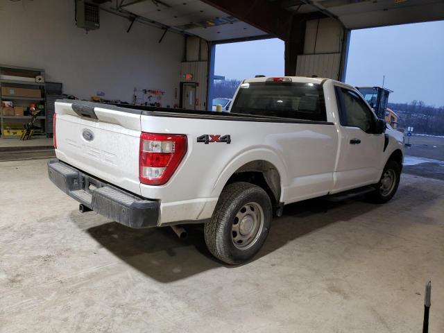 1FTMF1EB6PKD57195 - 2023 FORD F150 WHITE photo 3