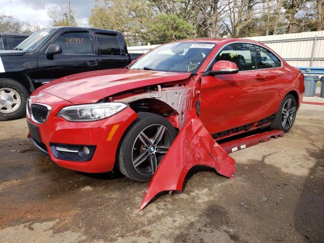 WBA2F9C32HV664913 - 2017 BMW 230I RED photo 1