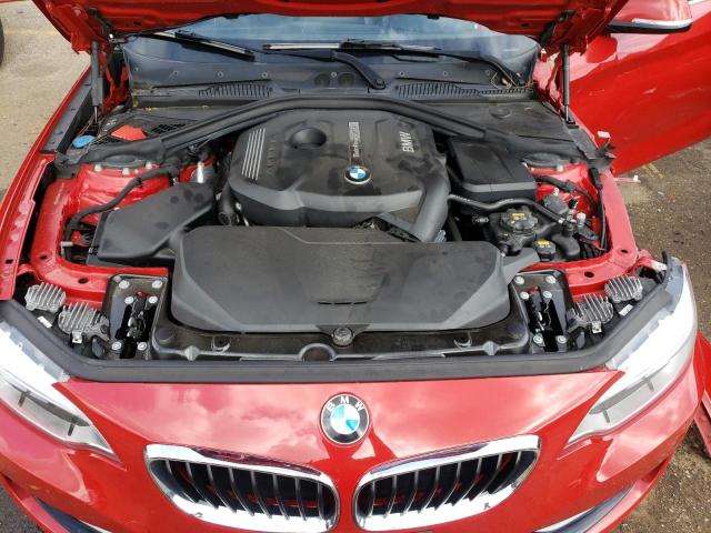 WBA2F9C32HV664913 - 2017 BMW 230I RED photo 11