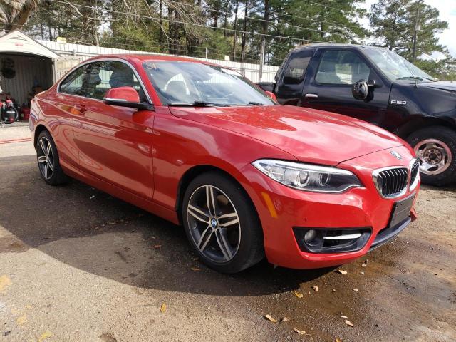 WBA2F9C32HV664913 - 2017 BMW 230I RED photo 4