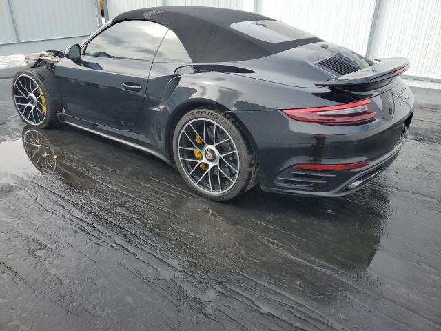 WP0CD2A96KS144251 - 2019 PORSCHE 911 TURBO BLACK photo 2