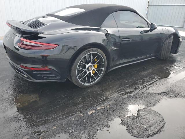 WP0CD2A96KS144251 - 2019 PORSCHE 911 TURBO BLACK photo 3