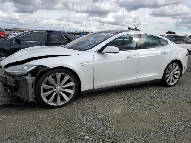 5YJSA1AC6DFP10175 - 2013 TESLA MODEL S WHITE photo 1