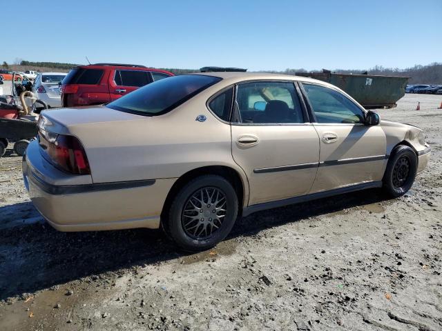 2G1WF55E3Y9147644 - 2000 CHEVROLET IMPALA BEIGE photo 3