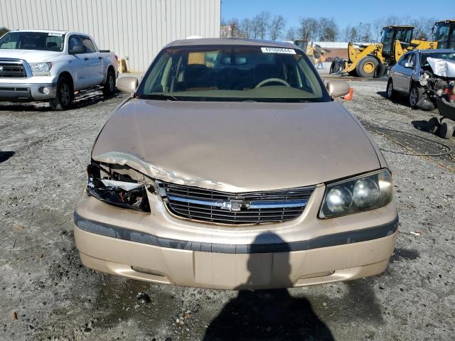 2G1WF55E3Y9147644 - 2000 CHEVROLET IMPALA BEIGE photo 5