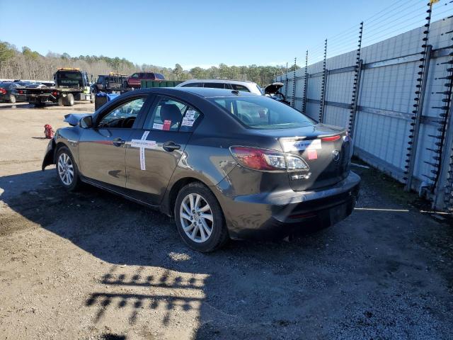 JM1BL1W8XC1693791 - 2012 MAZDA 3 I GRAY photo 2