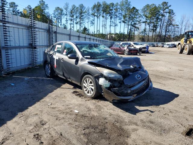 JM1BL1W8XC1693791 - 2012 MAZDA 3 I GRAY photo 4