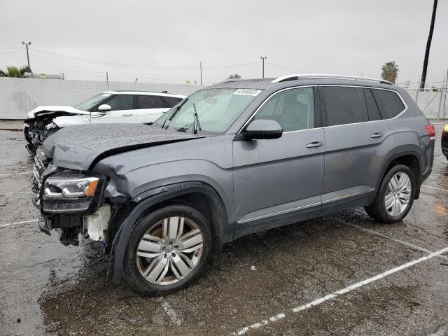 1V2NR2CA9JC590337 - 2018 VOLKSWAGEN ATLAS SEL PREMIUM GRAY photo 1