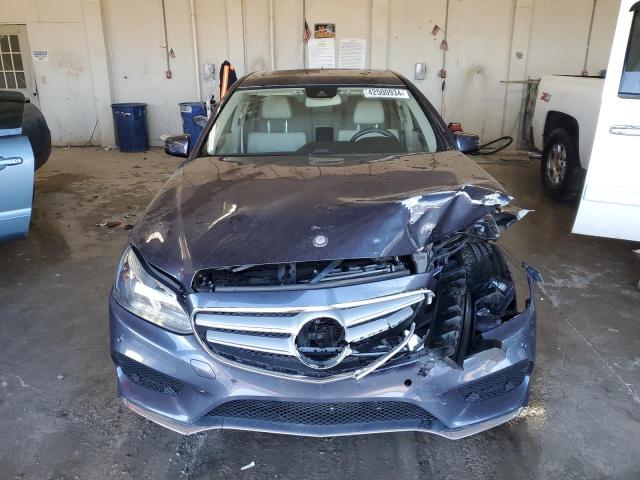 WDDHF8JB3GB273745 - 2016 MERCEDES-BENZ E 350 4MATIC BLUE photo 5