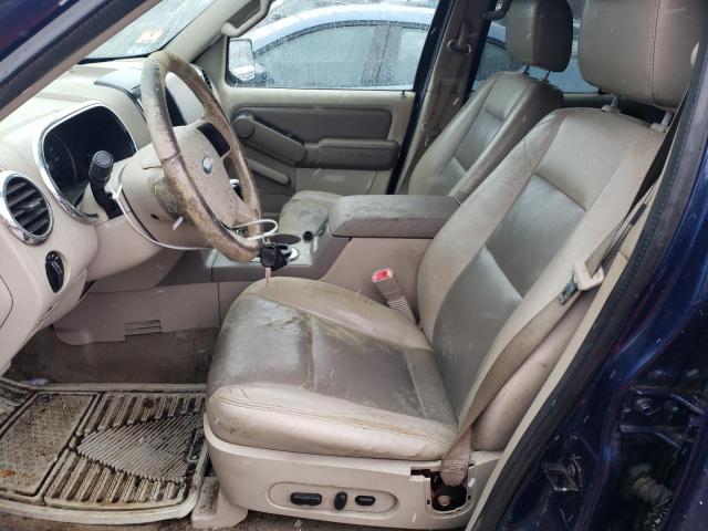 1FMEU73E56UA55437 - 2006 FORD EXPLORER XLT BLUE photo 7