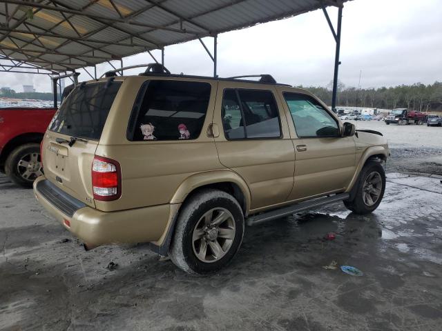 JN8DR09X44W800783 - 2004 NISSAN PATHFINDER LE ოქროსფერი ფოტო 3