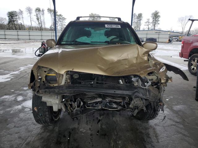 JN8DR09X44W800783 - 2004 NISSAN PATHFINDER LE ოქროსფერი ფოტო 5