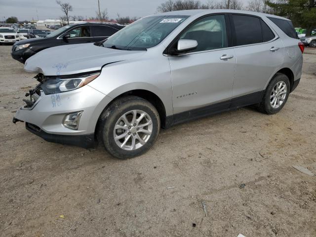 3GNAXUEV1KS653709 - 2019 CHEVROLET EQUINOX LT SILVER photo 1