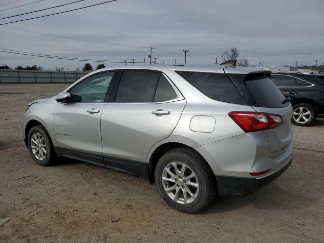 3GNAXUEV1KS653709 - 2019 CHEVROLET EQUINOX LT SILVER photo 2