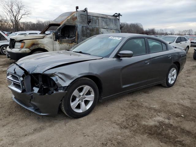 2C3CDXBGXCH111017 - 2012 DODGE CHARGER SE GRAY photo 1