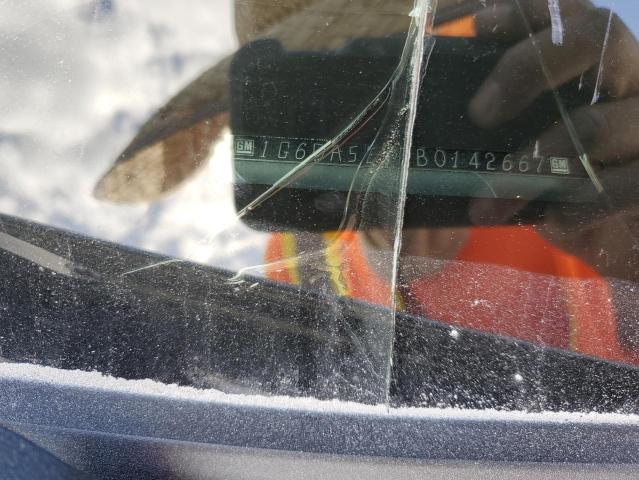 1G6DA5EY7B0142667 - 2011 CADILLAC CTS SILVER photo 12