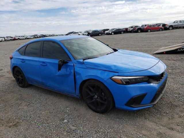 19XFL2H84NE010102 - 2022 HONDA CIVIC SPORT 蓝色 照片 4