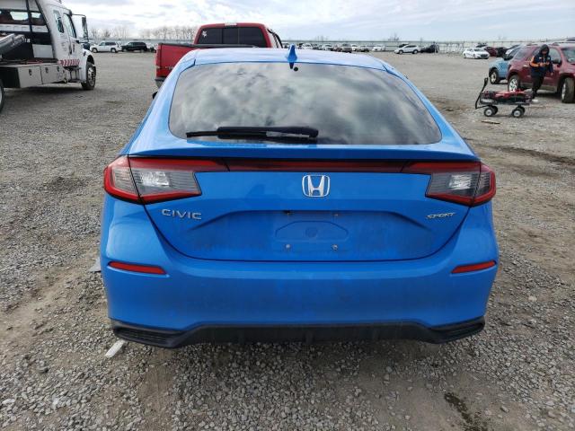 19XFL2H84NE010102 - 2022 HONDA CIVIC SPORT 蓝色 照片 6