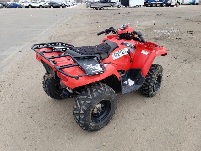 4XASEE573GA599498 - 2016 POLARIS SPORTSMAN 570 EPS 红色 照片 4