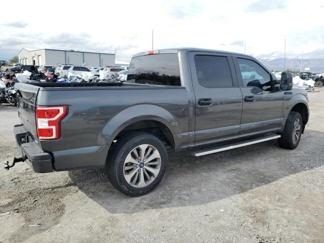 1FTEW1CPXJKE00463 - 2018 FORD F150 SUPERCREW GRAY photo 3