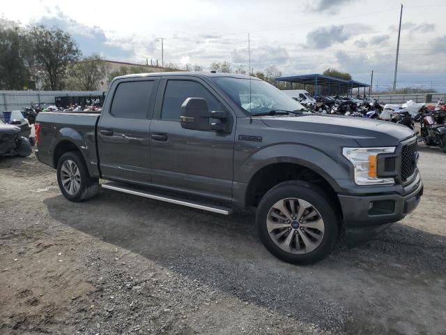 1FTEW1CPXJKE00463 - 2018 FORD F150 SUPERCREW GRAY photo 4