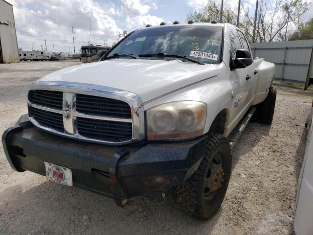 3D7MX48C36G183018 - 2006 DODGE RAM 3500 ST WHITE photo 1