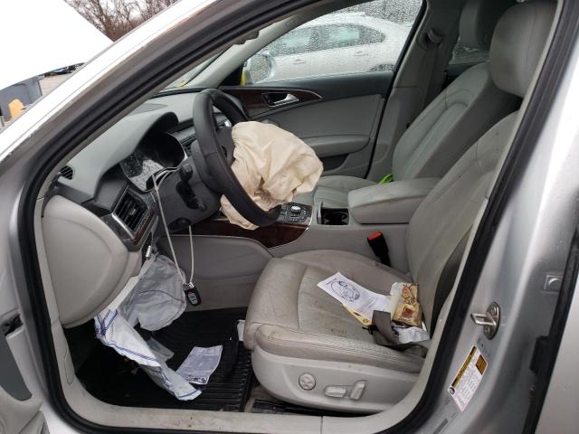 WAUHGAFC1DN004280 - 2013 AUDI A6 PRESTIGE Gümüş foto 7