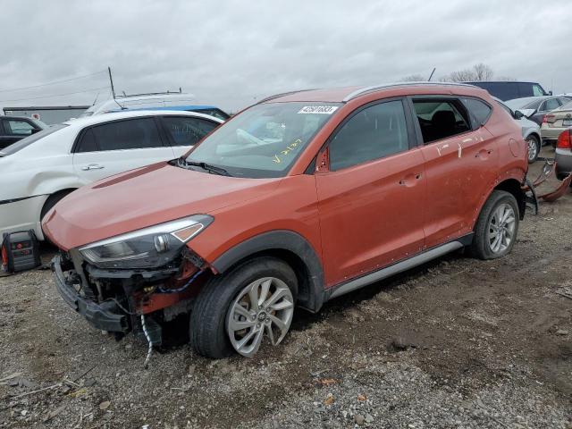 KM8J33A46HU393632 - 2017 HYUNDAI TUCSON LIMITED ORANGE photo 1