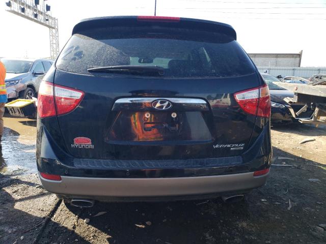 KM8NU4CCXBU154097 - 2011 HYUNDAI VERACRUZ GLS BLACK photo 6