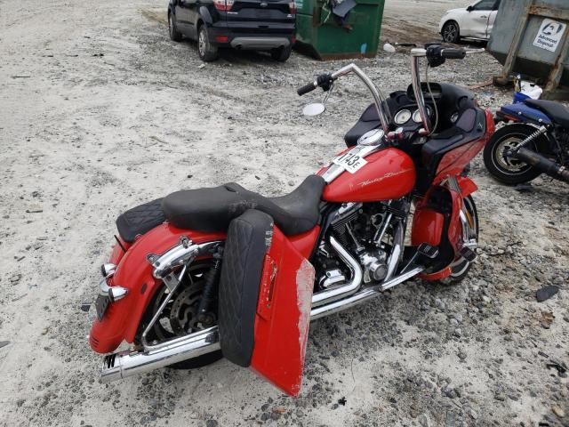 1HD1KH414AB670610 - 2010 HARLEY-DAVIDSON FLTRX 红色 照片 4