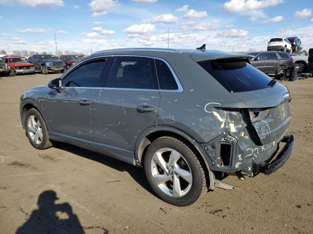 WA1AECF37K1077965 - 2019 AUDI Q3 PREMIUM GRAY photo 2