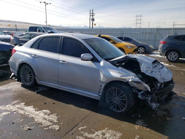 JF1GV7E60DG009905 - 2013 SUBARU IMPREZA WRX SILVER photo 4