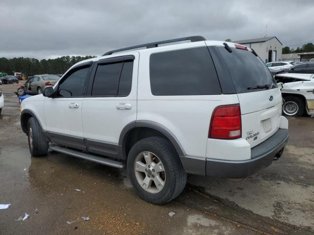 1FMZU63K73UA74326 - 2003 FORD EXPLORER XLT WHITE photo 2