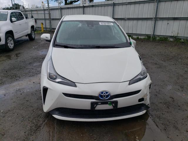 JTDKARFU3L3116722 - 2020 TOYOTA PRIUS L WHITE photo 5