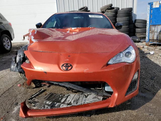JF1ZNAA10D1716151 - 2013 TOYOTA SCION FR-S ORANGE photo 5