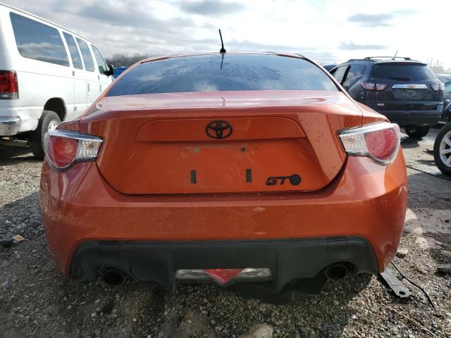 JF1ZNAA10D1716151 - 2013 TOYOTA SCION FR-S ORANGE photo 6