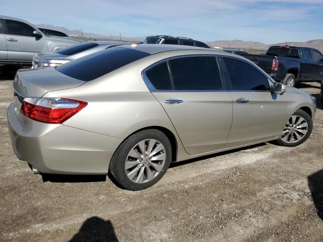 1HGCR2F87EA264735 - 2014 HONDA ACCORD EXL TAN photo 3