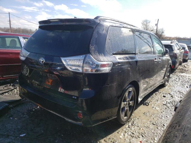 5TDXZ3DC7JS909040 - 2018 TOYOTA SIENNA SE CHARCOAL photo 3