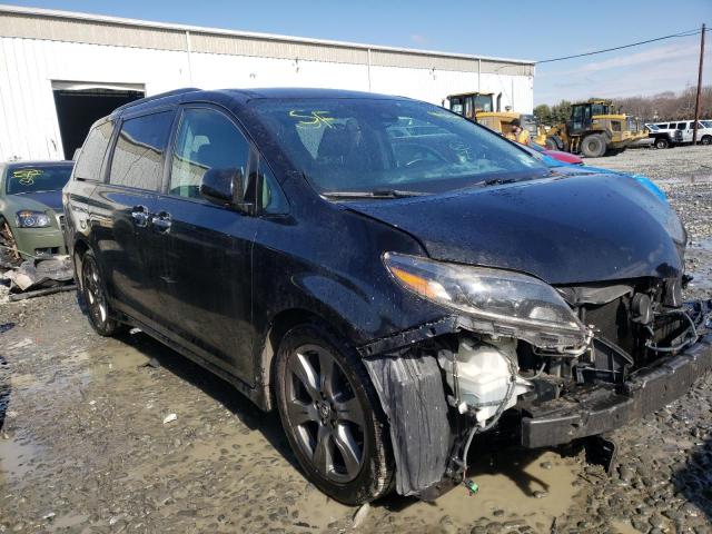 5TDXZ3DC7JS909040 - 2018 TOYOTA SIENNA SE CHARCOAL photo 4